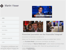Tablet Screenshot of martinvisser.info